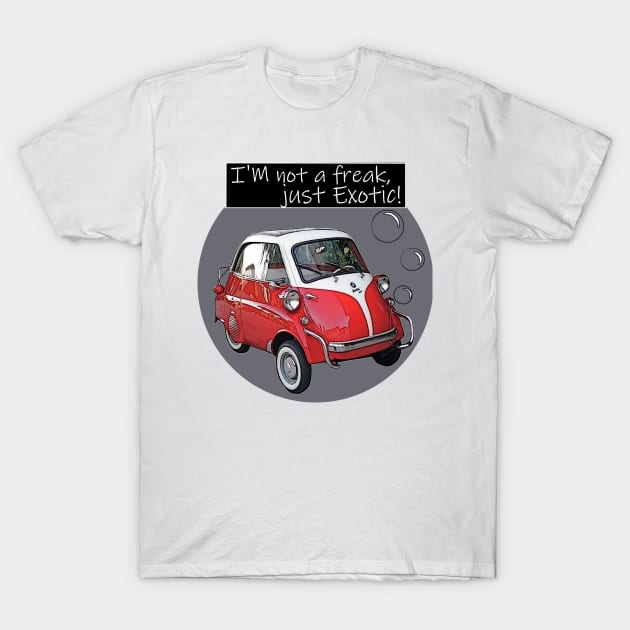 BUBBLE CAR EXOTIC VINTAGE T-Shirt by VICDR